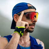 Chamelo Sport Music Shield Fire Sunglasses