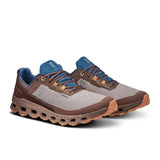 On Men's Cloudvista Waterproof Trail Running Shoes (Zinc/ Grape)