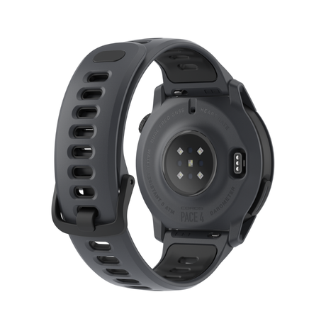 Coros - Coros Pace 4 Multisport Watch (Black Silicon Band) - Cam2 