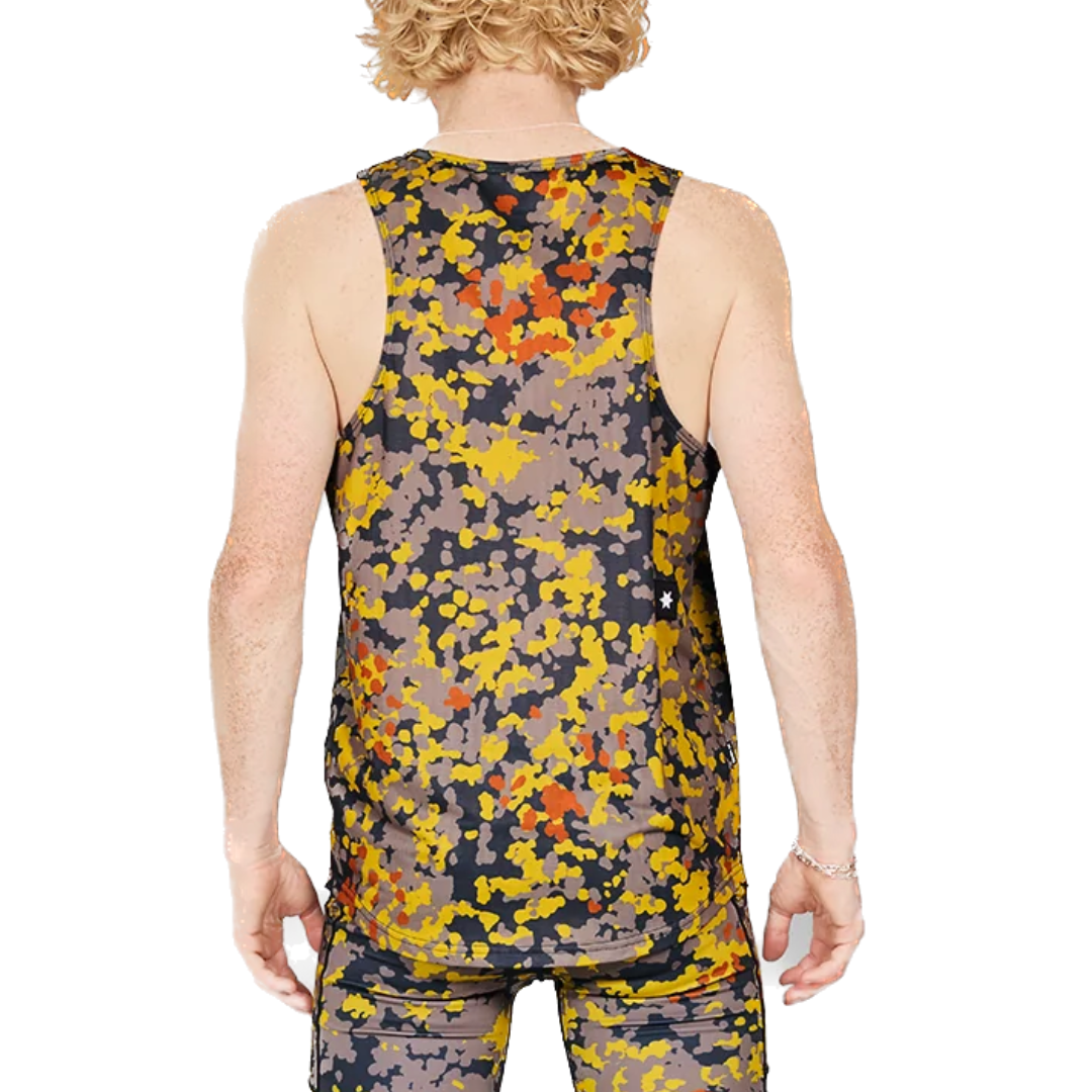 SAYSKY Men's Camo Combat Singlet (1019)