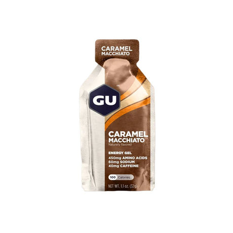 GU Energy Original Sports Nutrition Energy Gel (Caramel Macchiato) - Cam2