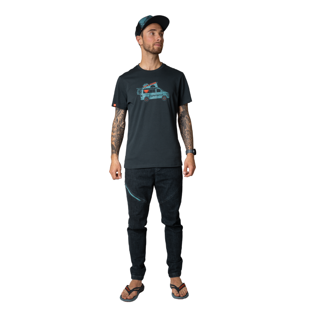DYNAFIT Men's Graphic Cotton S/S Tee