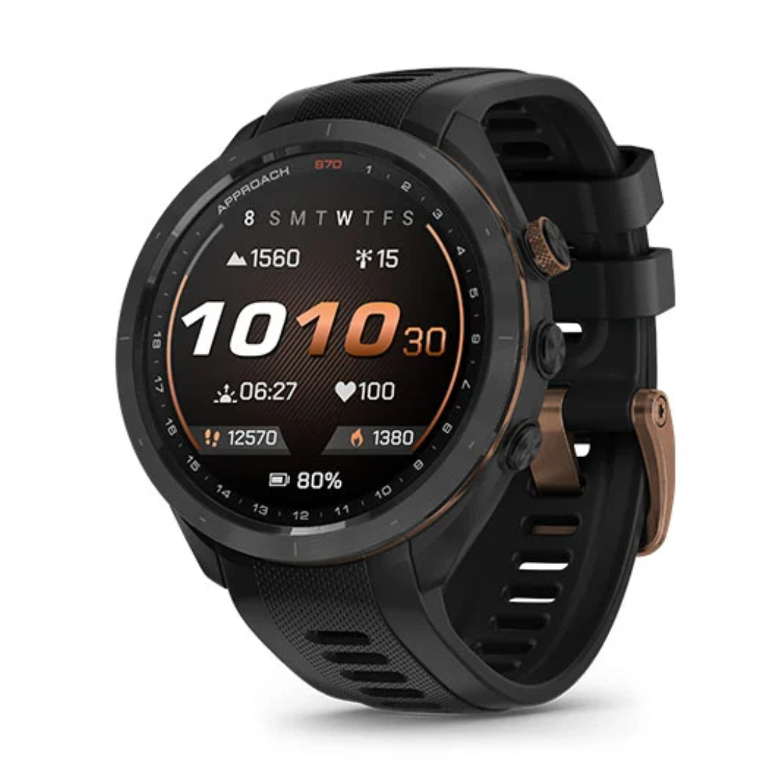 Garmin - Garmin Approach S70 Copper (Black) - Cam2 