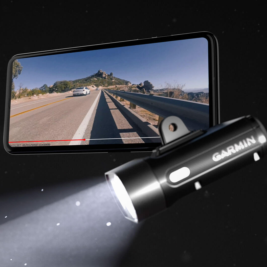 Garmin - Garmin Varia Vue (Front-Facing Cycling Headlight With 4K Camera) - Cam2 