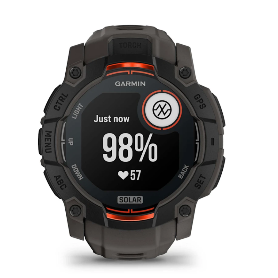 Garmin - Garmin Instinct 3 50mm Solar GPS Smart Watches - Cam2 