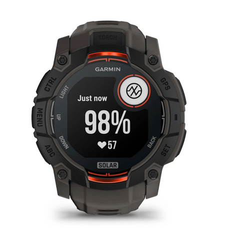 Garmin - Garmin Instinct 3 50mm Solar GPS Smart Watches - Cam2 