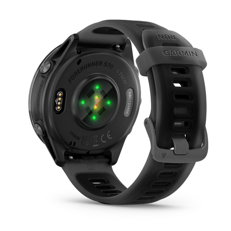 Garmin - Garmin Forerunner 570 47mm Advanced GPS Running SmartWatch - Cam2 