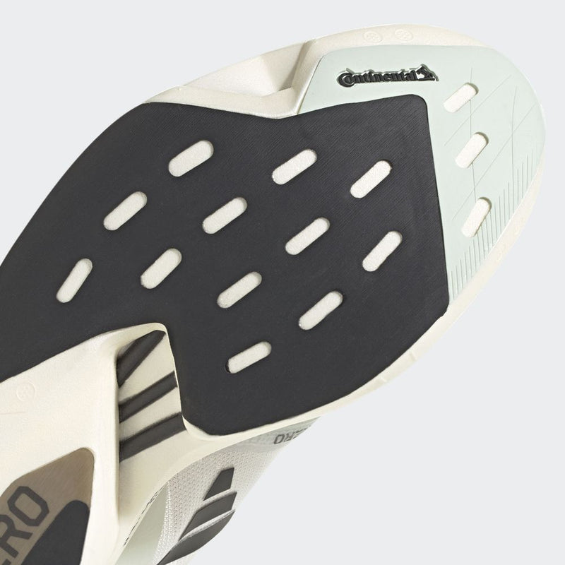 Adidas Unisex's Adizero Pro 3 Road Running Shoes (CRYWHT/NGTMET/LINGRN)
