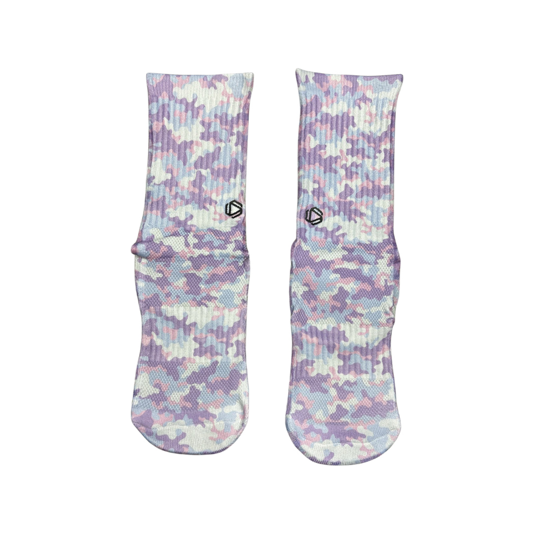 HEXXEE Women's Camouflage Running Socks