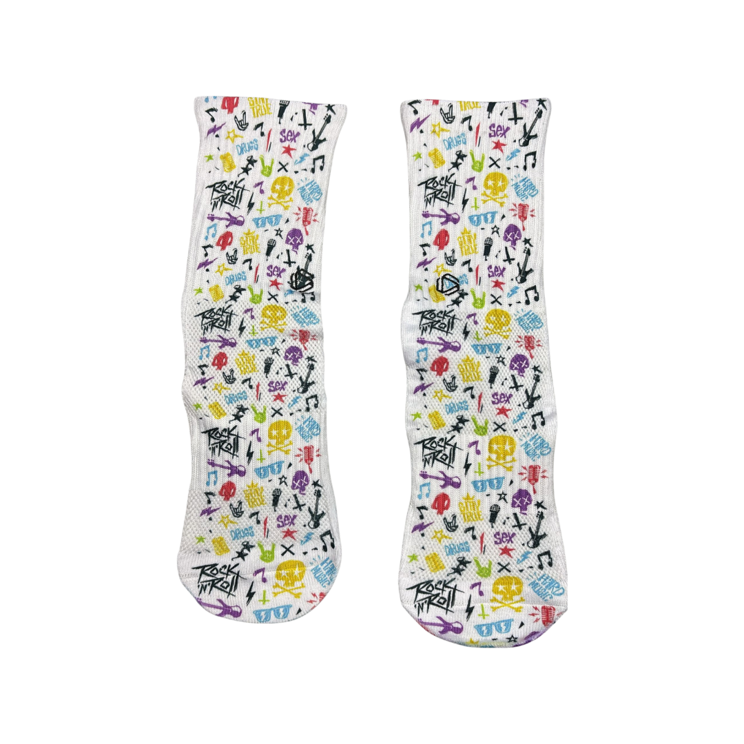 HEXXEE Women's Music Running Socks