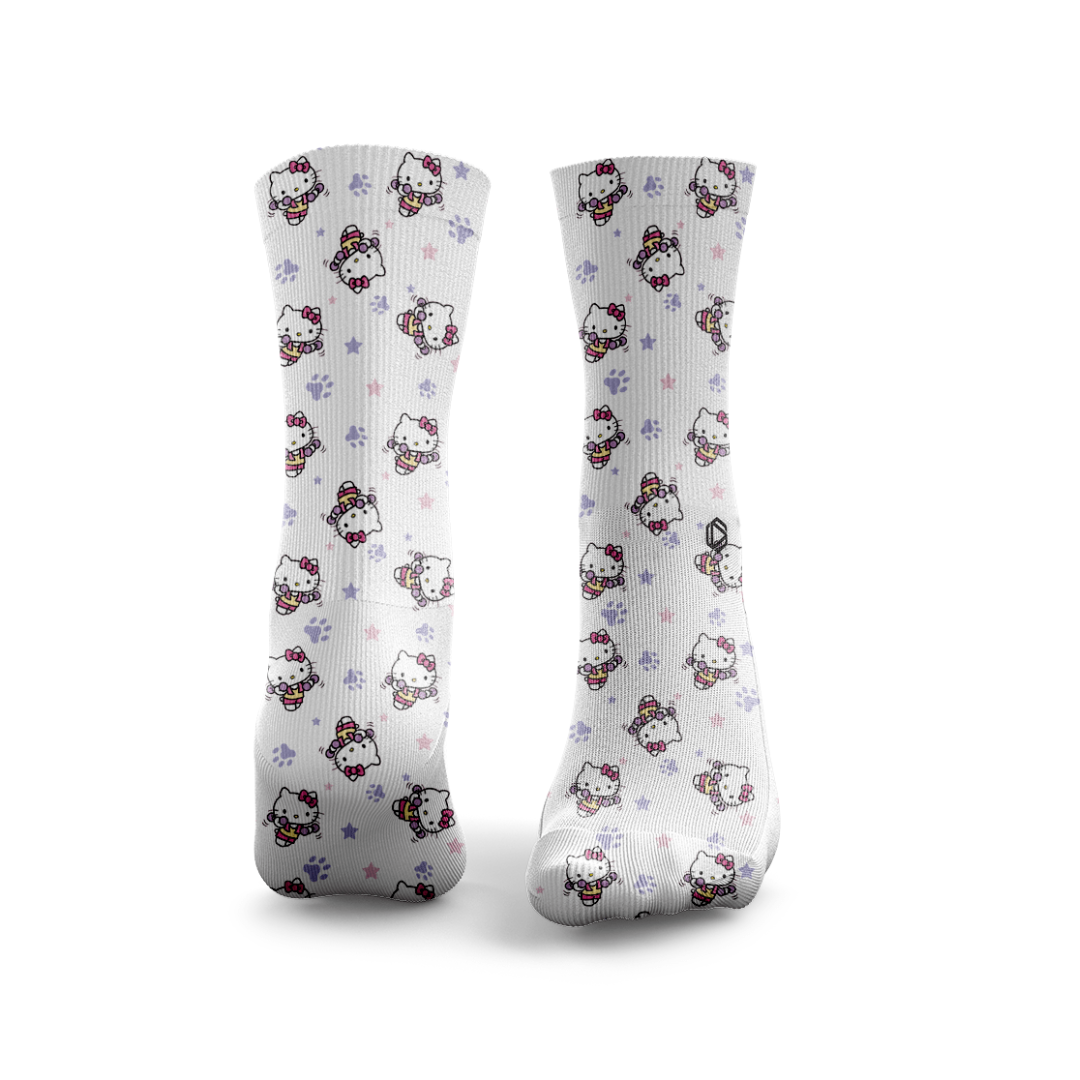 HEXXEE Women's Hey Kitty Weights Running Socks