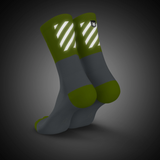 Incylence - Incylence High-Viz V2 High-Cut Running Socks (Canary) - Cam2 