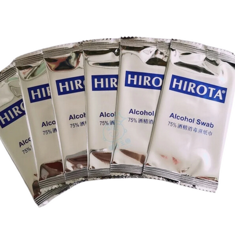 Hirota - HIROTA 75% Alcohol Swab 14x16cm 100pcs - Cam2 