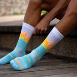 Sporcks Hot Blue Running Socks