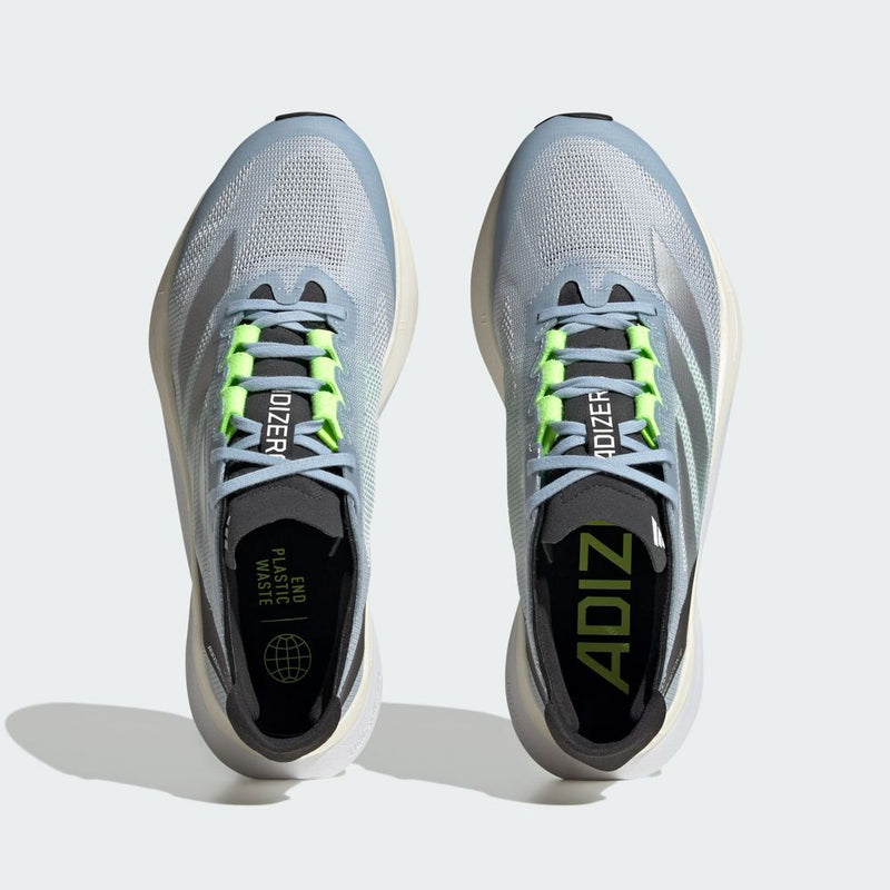 Adidas Women's Adizero Boston 12 Road Running Shoes (FTWWHT/SILVMT/LUCLEM)
