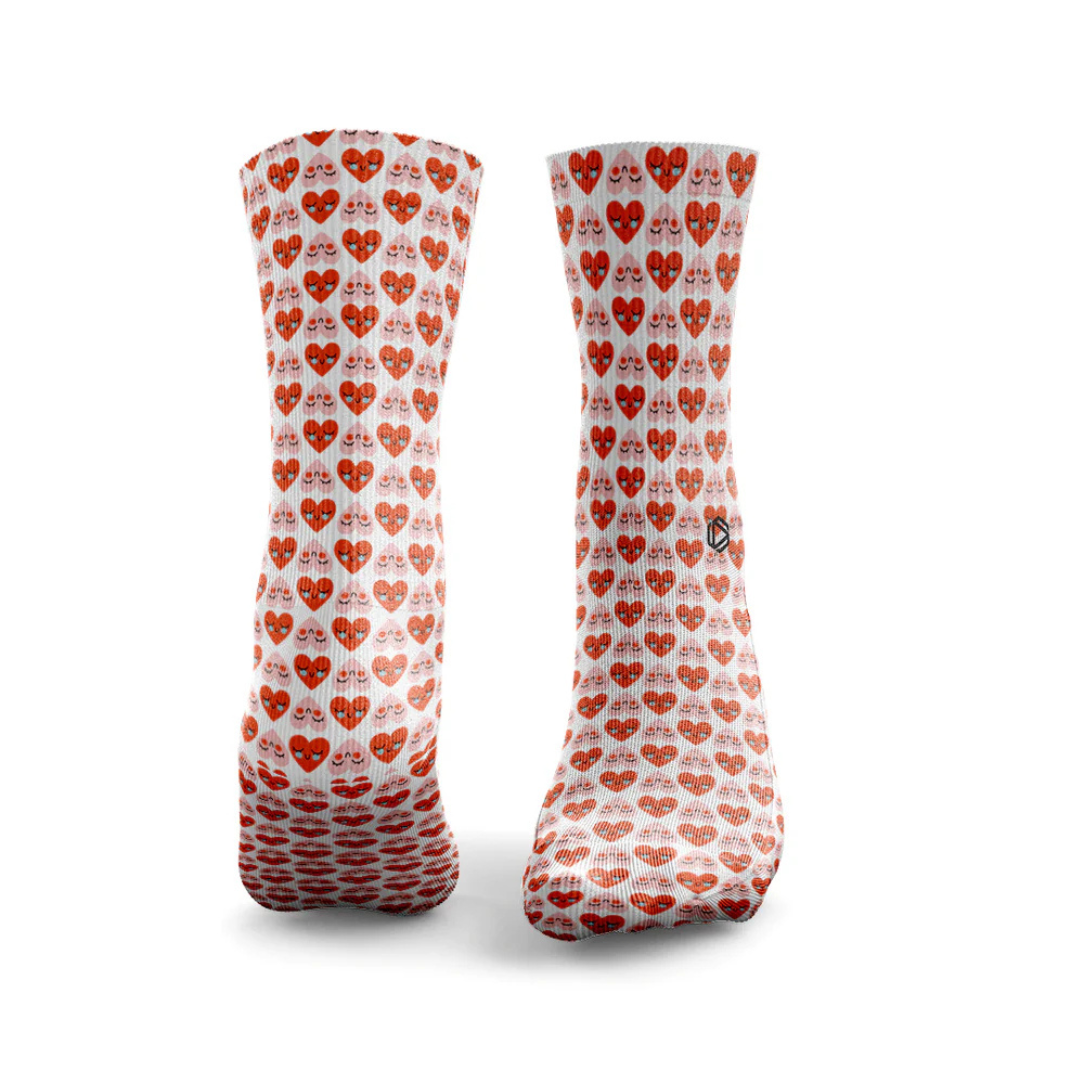 HEXXEE Women's Heart Patterns Socks