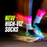 Incylence High-Viz V2 High-Cut Socks (Pink) - Cam2