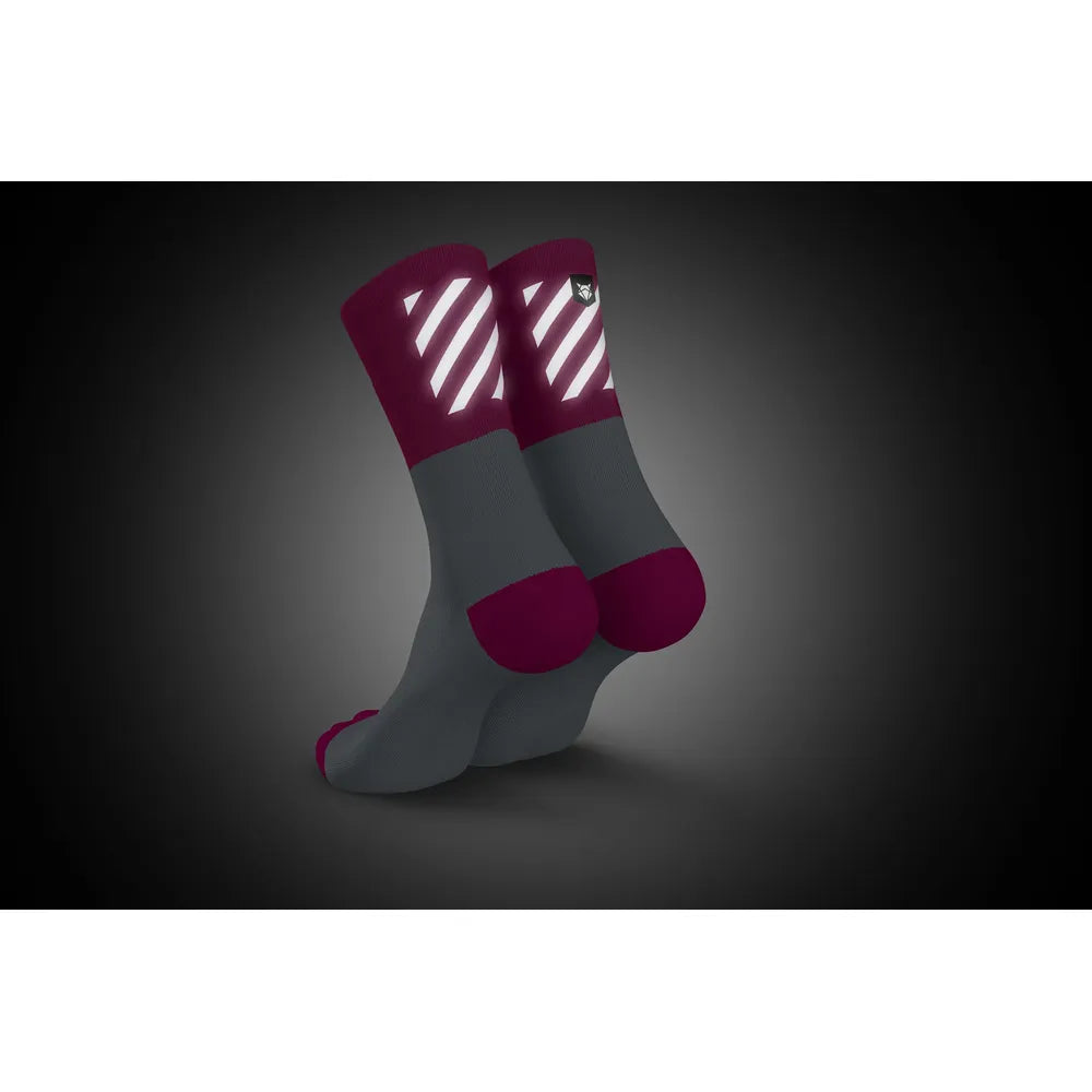 Incylence High-Viz V2 High-Cut Socks (Pink) - Cam2