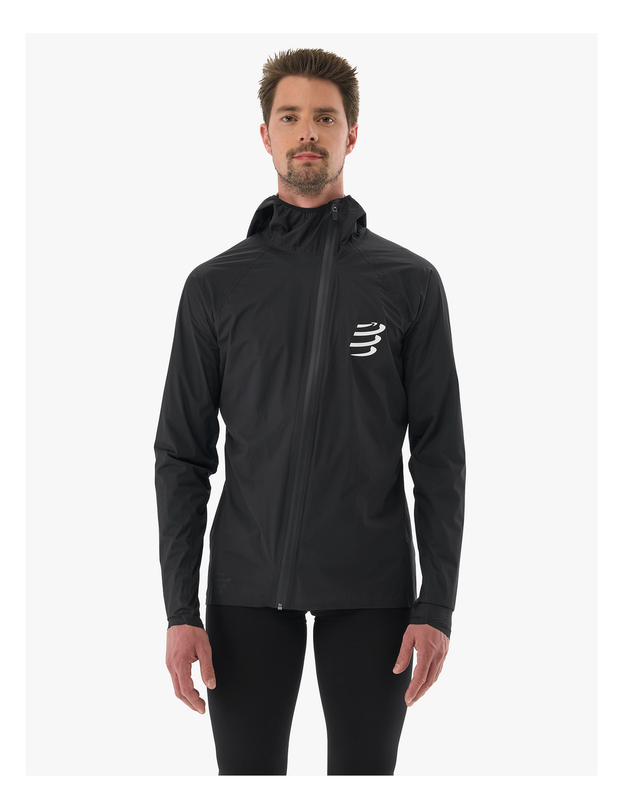 Compressport Unisex's Hurricane Waterproof 10/10 Jacket