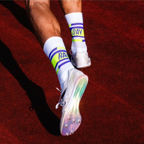 Incylence - Incylence Motto 2025 Race Day High-Cut Running Socks - Cam2 
