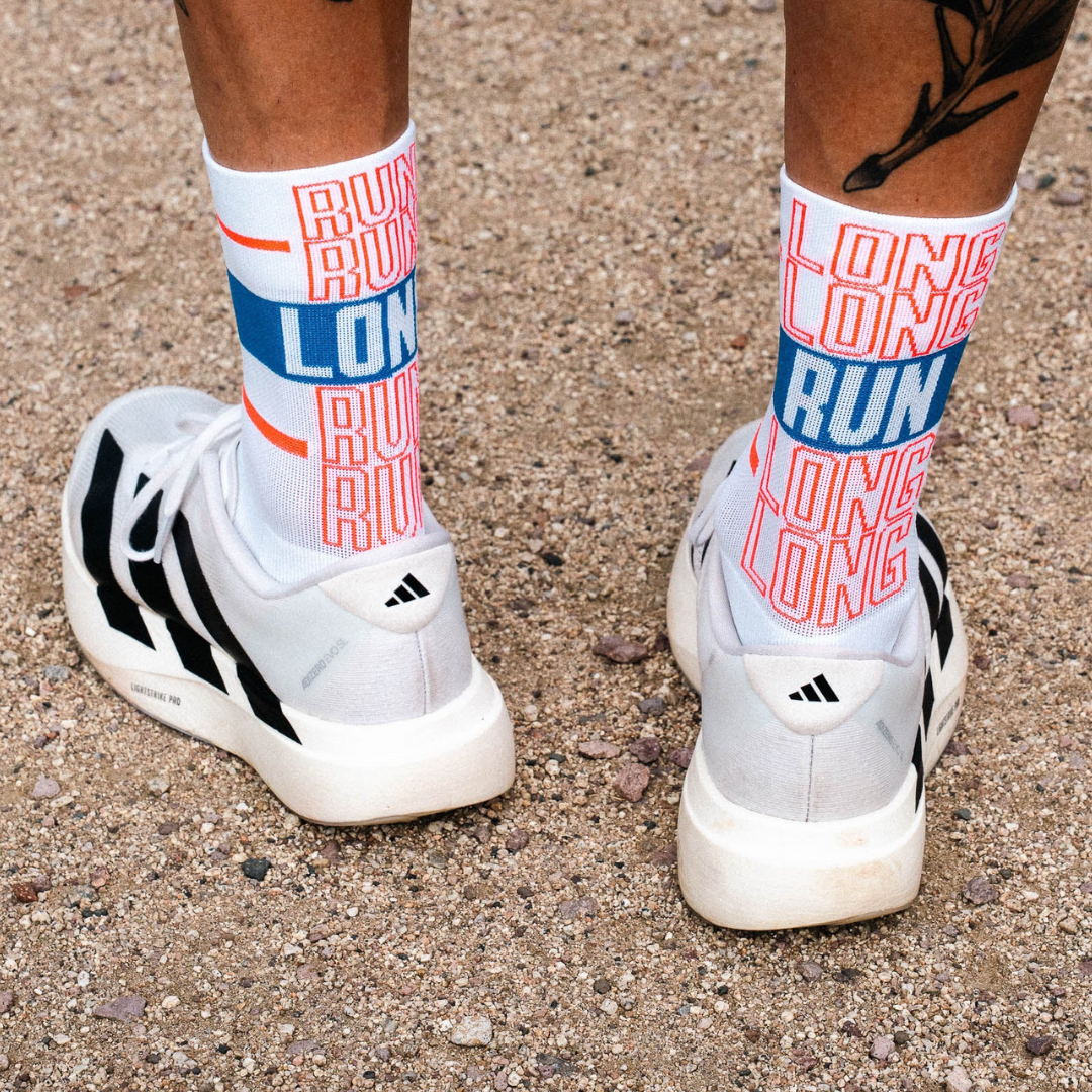 Incylence Motto 2025 Long Run High-Cut Running Socks