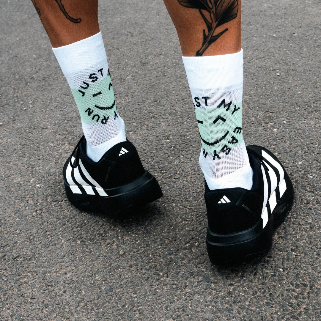 Incylence Motto 2025 Easy Run High-Cut Running Socks