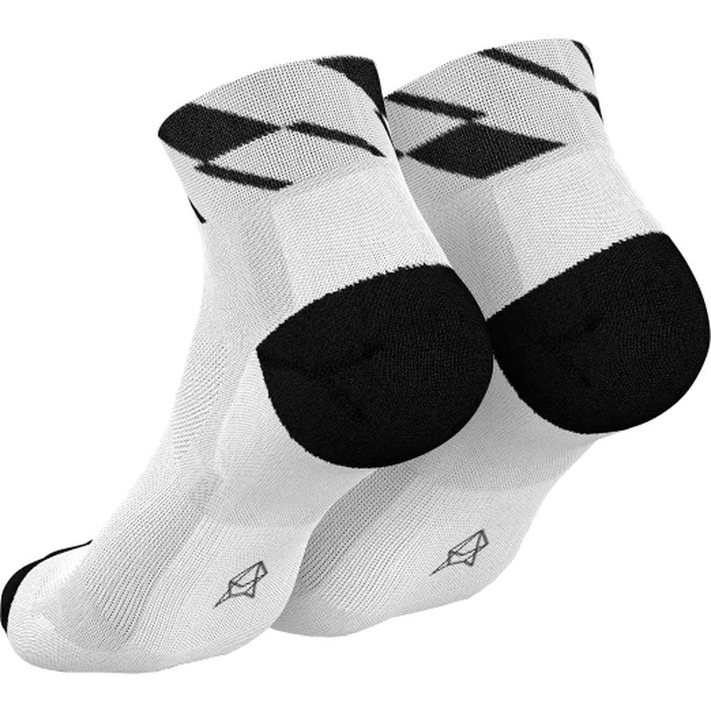 Incylence Ultralight Angles Short Low-Cut Socks (White) - Cam2