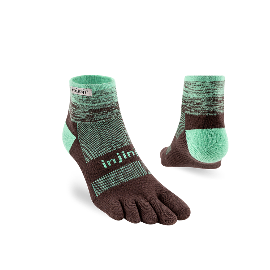 injinji Unisex's Trail Midweight Mini-Crew Socks (213130)