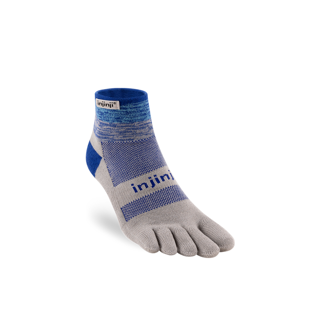 injinji Unisex's Trail Midweight Mini-Crew Socks (213130)
