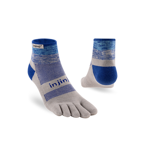 Injinji - injinji Unisex's Trail Midweight Mini-Crew Socks (213130) - Cam2 