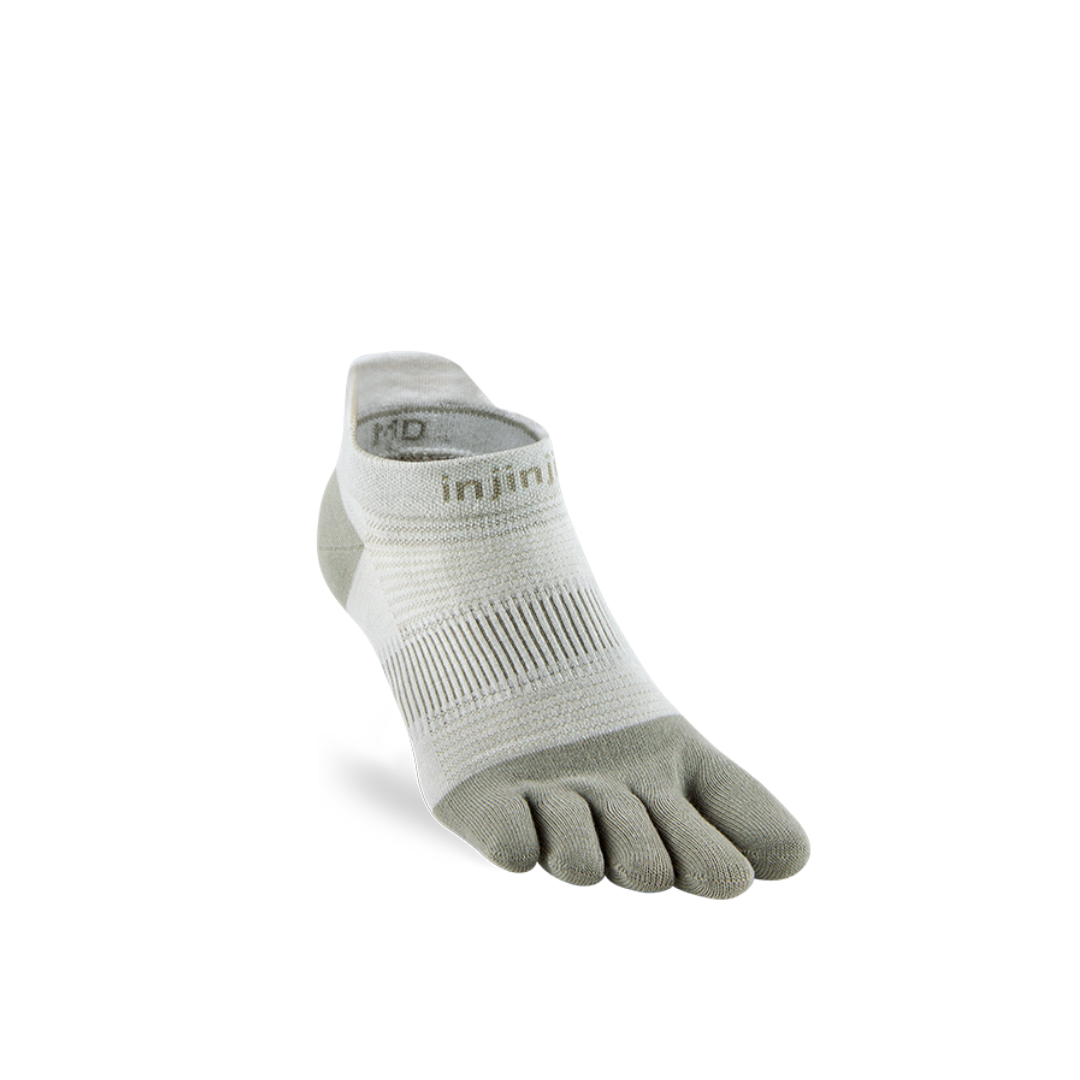 injinji Unisex's Run Lightweight No-Show Socks (281110)