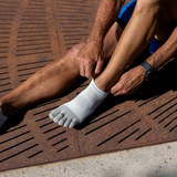 injinji Unisex's Run Lightweight No-Show Socks (281110)