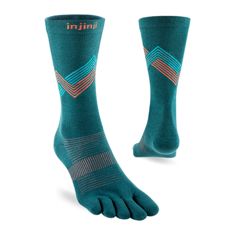 Injinji - injinji Unisex's Run Lightweight Crew Socks (281170) - Cam2 