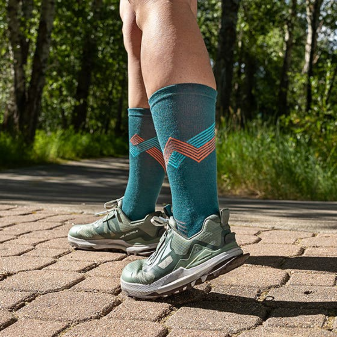 injinji Unisex's Run Lightweight Crew Socks (281170)