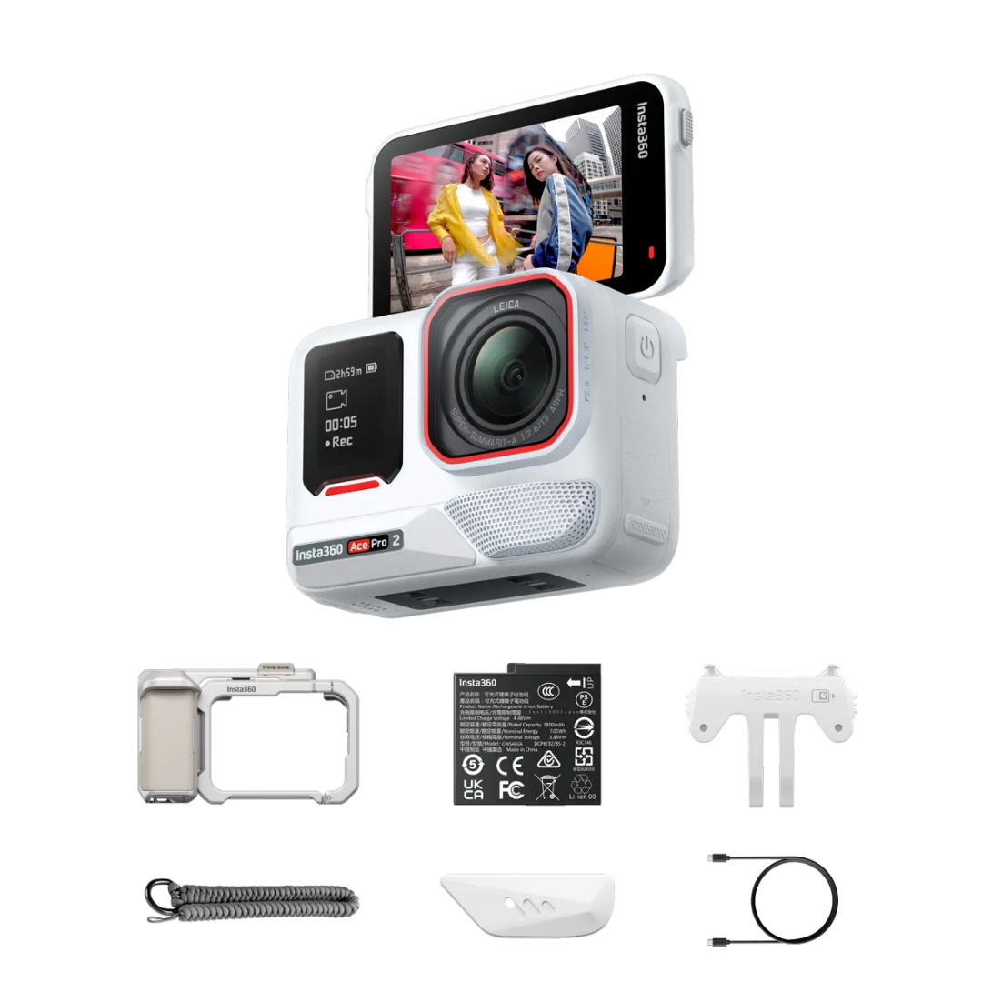 Insta360 Ace Pro 2 Standard Bundle With Xplorer Bundle