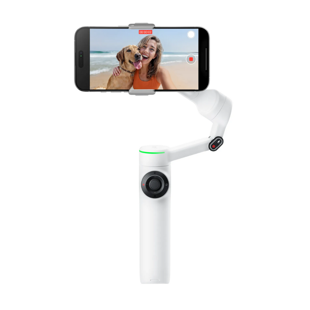 Insta360 - Insta360 Flow 2 Pro (Summit White) - Cam2 