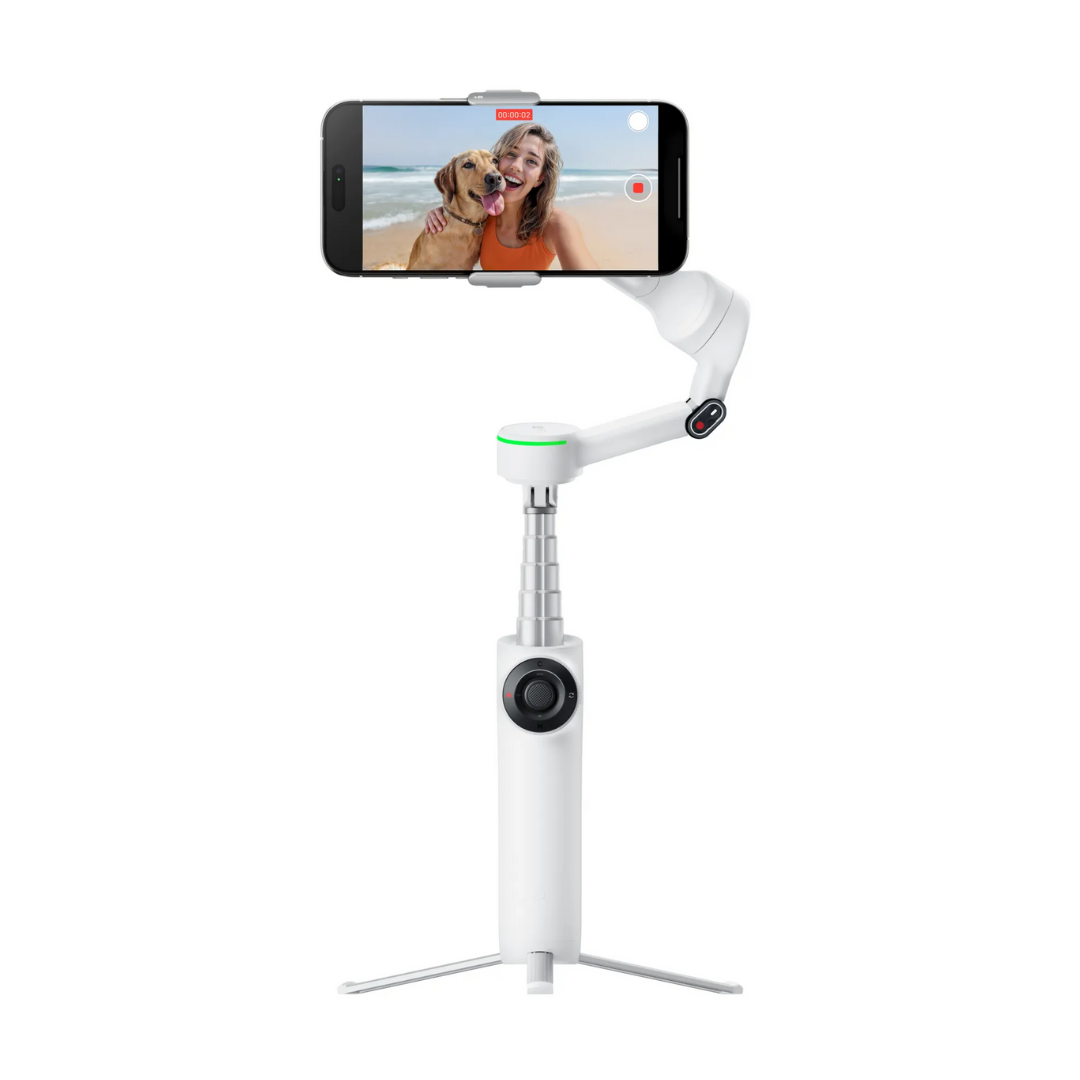 Insta360 - Insta360 Flow 2 Pro (Summit White) - Cam2 