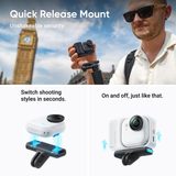 Insta360 GO Ultra Creator Bundle (Tiny Hands-Free 4K Cam)