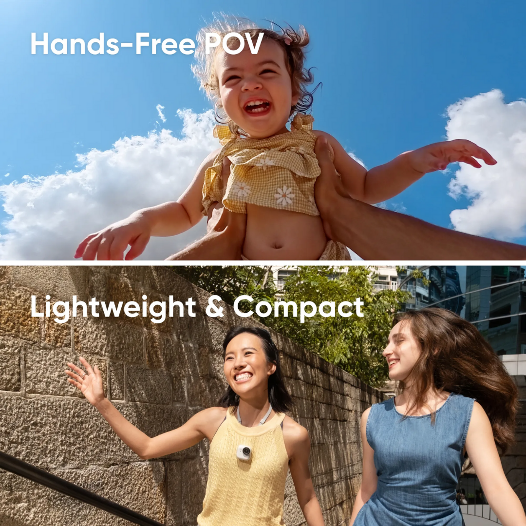 Insta360 GO Ultra Standard Bundle (Tiny Hands-Free 4K Cam)