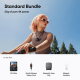 Insta360 GO Ultra Standard Bundle (Tiny Hands-Free 4K Cam)