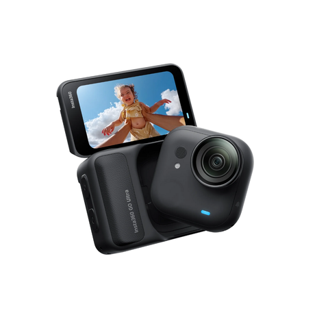 Insta360 - Insta360 GO Ultra Standard Bundle (Tiny Hands-Free 4K Cam) - Cam2 