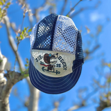 CACHALOT Unisex's Linen Mesh Jet Cap - JKR. BECKY