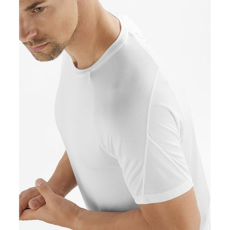 Salomon Men's Cross Run SS Tee (White)