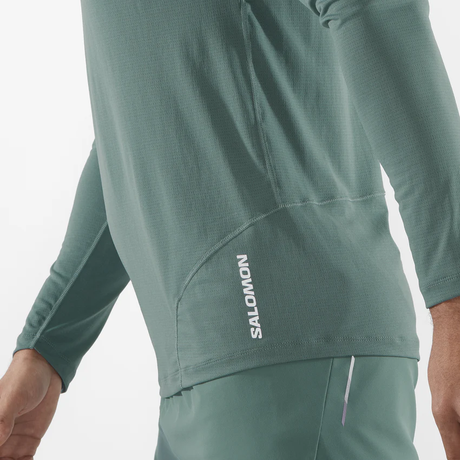 Salomon - Salomon Men's Cross Run Long Sleeve Tee - Cam2 