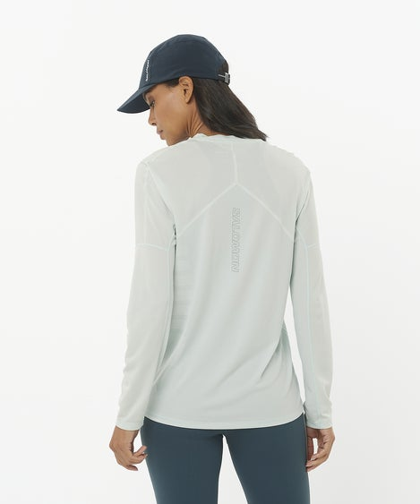 Salomon Women's Sense Aero LS Tee GFX (LC2267600)