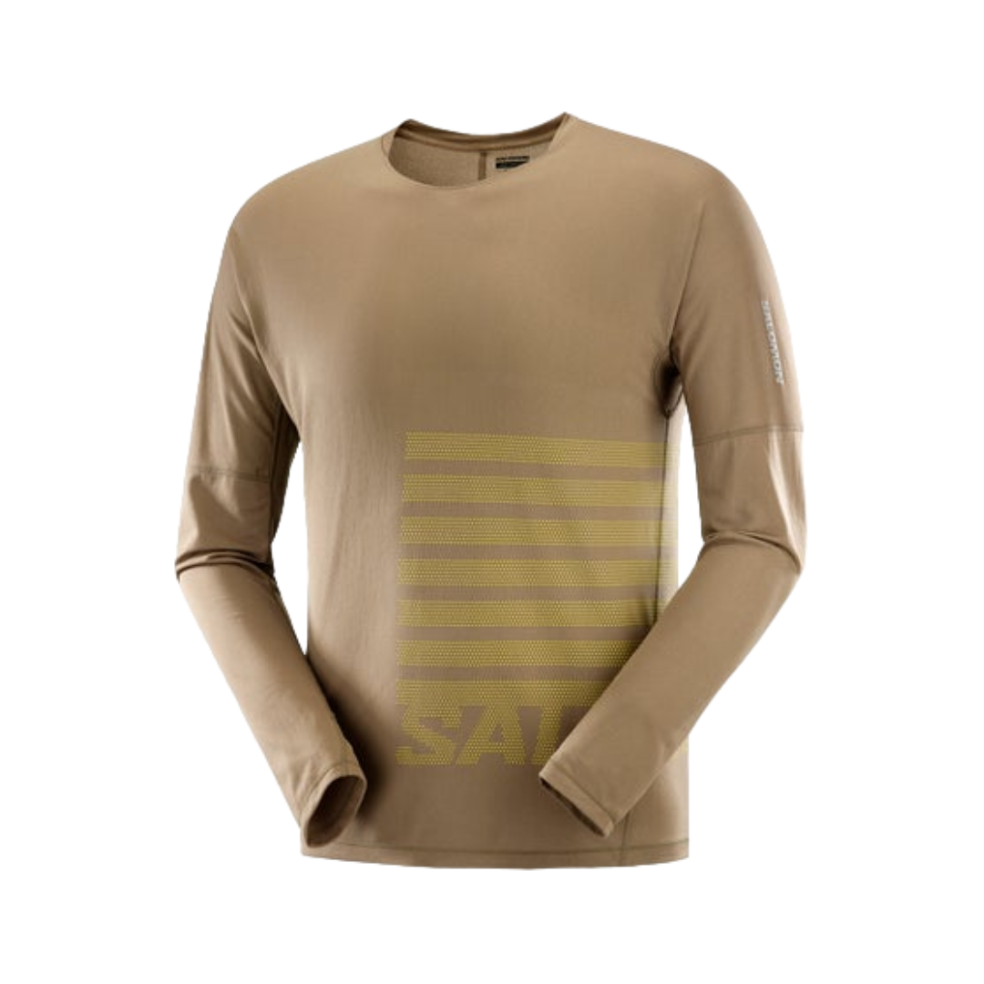 Salomon Men's Sense Aero Long Sleeve Tee GFX (LC2274800)