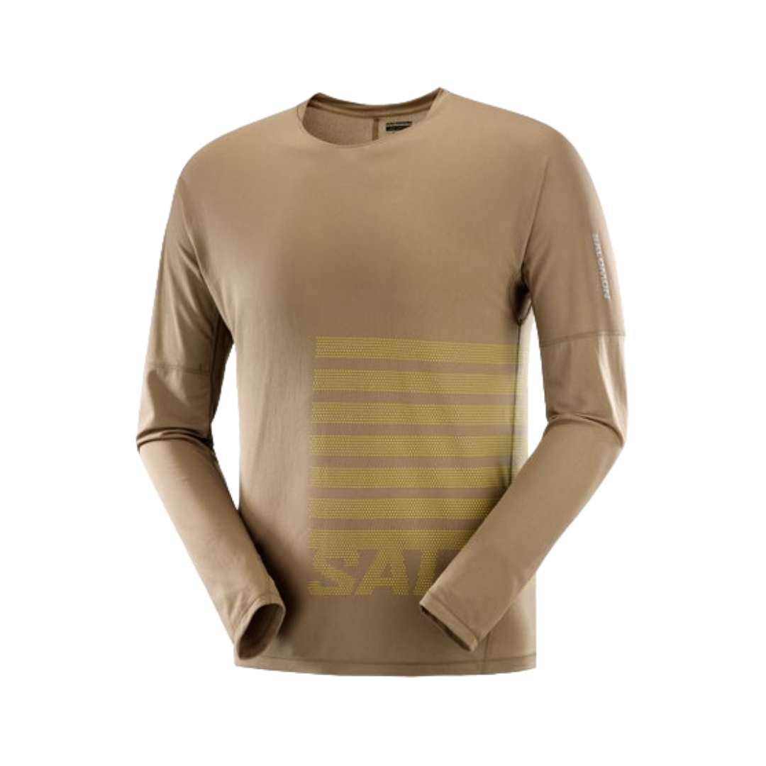 Salomon Men's Sense Aero Long Sleeve Tee GFX (LC2274800