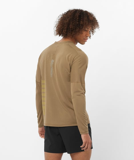 Salomon Men's Sense Aero Long Sleeve Tee GFX (LC2274800)