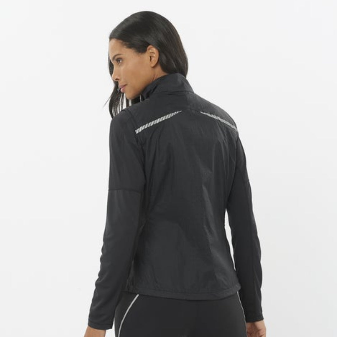 Salomon Women's Sense Aero Singlet (LC2190500) - Cam2