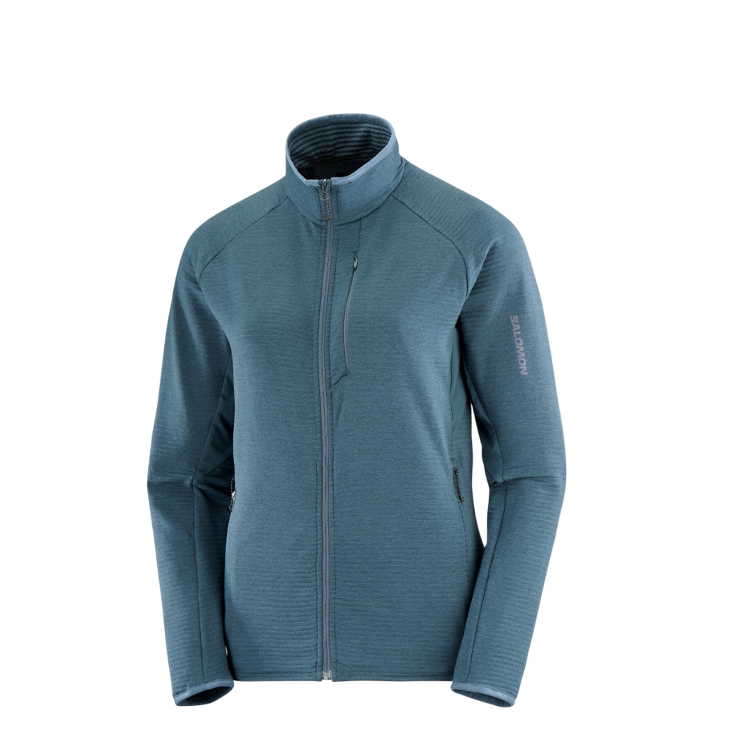 Salomon Women's Essential Lightwarm FZ (LC2280000) Salomon Cam2